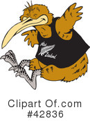 Kiwi Bird Clipart #42836 by Dennis Holmes Designs