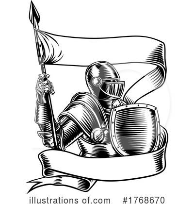 Royalty-Free (RF) Knght Clipart Illustration by AtStockIllustration - Stock Sample #1768670