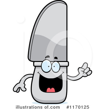 Royalty-Free (RF) Knife Clipart Illustration by Cory Thoman - Stock Sample #1170125
