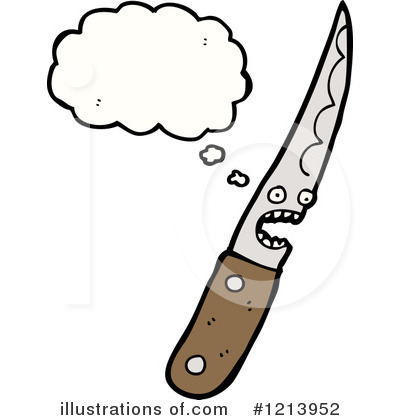 Royalty-Free (RF) Knife Clipart Illustration by lineartestpilot - Stock Sample #1213952