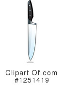 Knife Clipart #1251419 by Vector Tradition SM