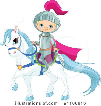 Royalty-Free (RF) Knight Clipart Illustration by Pushkin - Stock Sample #1166816