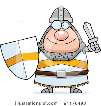 Knight Clipart #1176493 by Cory Thoman