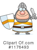 Knight Clipart #1176493 by Cory Thoman