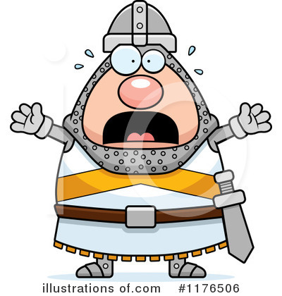 Royalty-Free (RF) Knight Clipart Illustration by Cory Thoman - Stock Sample #1176506