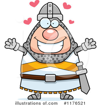 Royalty-Free (RF) Knight Clipart Illustration by Cory Thoman - Stock Sample #1176521
