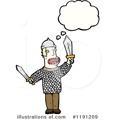 Royalty-Free (RF) Knight Clipart Illustration by lineartestpilot - Stock Sample #1191209