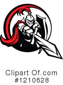Knight Clipart #1210628 by Chromaco