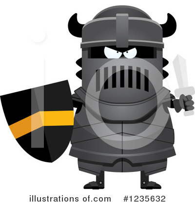 Royalty-Free (RF) Knight Clipart Illustration by Cory Thoman - Stock Sample #1235632