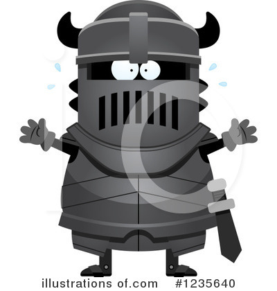 Royalty-Free (RF) Knight Clipart Illustration by Cory Thoman - Stock Sample #1235640