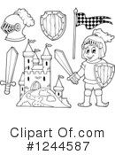Knight Clipart #1244587 by visekart