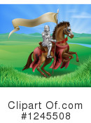 Knight Clipart #1245508 by AtStockIllustration