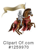 Knight Clipart #1259970 by AtStockIllustration