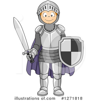 Royalty-Free (RF) Knight Clipart Illustration by BNP Design Studio - Stock Sample #1271818