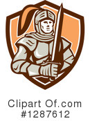 Knight Clipart #1287612 by patrimonio