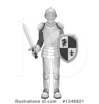 Royalty-Free (RF) Knight Clipart Illustration by BNP Design Studio - Stock Sample #1346821