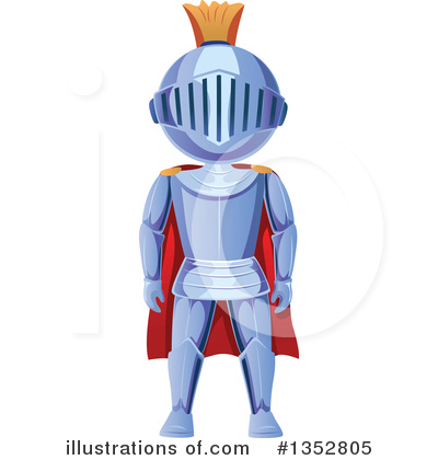 Royalty-Free (RF) Knight Clipart Illustration by BNP Design Studio - Stock Sample #1352805
