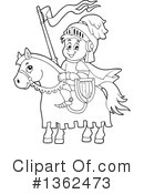 Knight Clipart #1362473 by visekart
