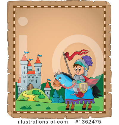 Royalty-Free (RF) Knight Clipart Illustration by visekart - Stock Sample #1362475