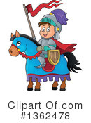 Knight Clipart #1362478 by visekart
