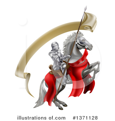 Royalty-Free (RF) Knight Clipart Illustration by AtStockIllustration - Stock Sample #1371128