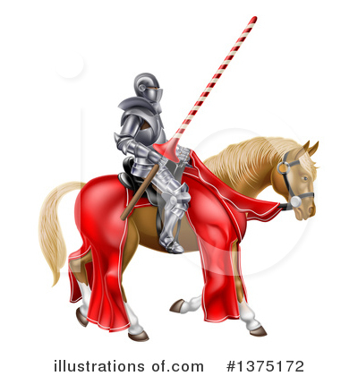 Royalty-Free (RF) Knight Clipart Illustration by AtStockIllustration - Stock Sample #1375172