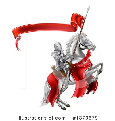 Royalty-Free (RF) Knight Clipart Illustration by AtStockIllustration - Stock Sample #1379679