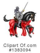 Knight Clipart #1383094 by AtStockIllustration