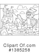 Knight Clipart #1385258 by visekart