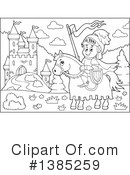 Knight Clipart #1385259 by visekart