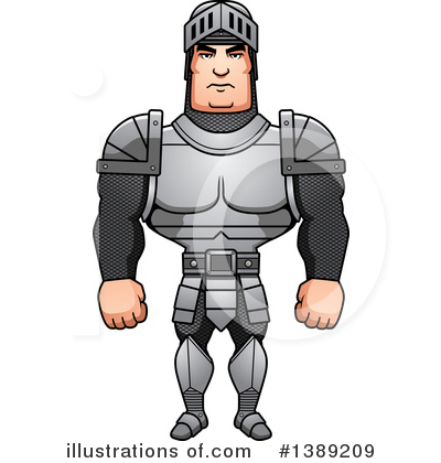 Royalty-Free (RF) Knight Clipart Illustration by Cory Thoman - Stock Sample #1389209
