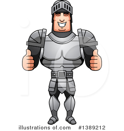 Royalty-Free (RF) Knight Clipart Illustration by Cory Thoman - Stock Sample #1389212