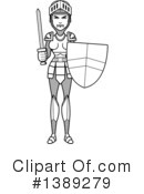 Knight Clipart #1389279 by Cory Thoman
