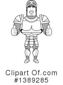 Knight Clipart #1389285 by Cory Thoman