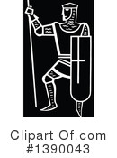 Knight Clipart #1390043 by Prawny Vintage