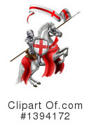 Knight Clipart #1394172 by AtStockIllustration