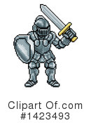 Knight Clipart #1423493 by AtStockIllustration