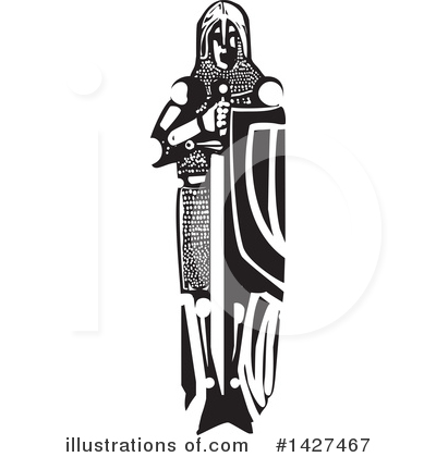 Royalty-Free (RF) Knight Clipart Illustration by xunantunich - Stock Sample #1427467