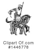 Knight Clipart #1446778 by AtStockIllustration
