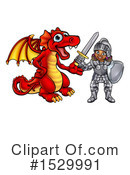 Knight Clipart #1529991 by AtStockIllustration