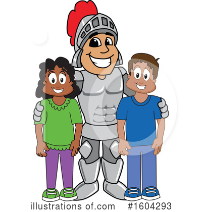 Royalty-Free (RF) Knight Clipart Illustration by Mascot Junction - Stock Sample #1604293