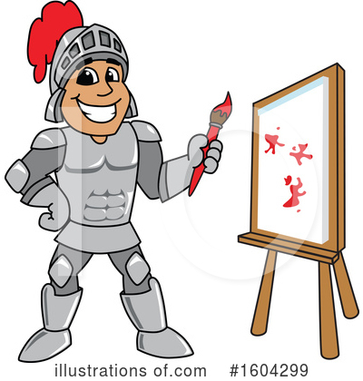 Royalty-Free (RF) Knight Clipart Illustration by Mascot Junction - Stock Sample #1604299