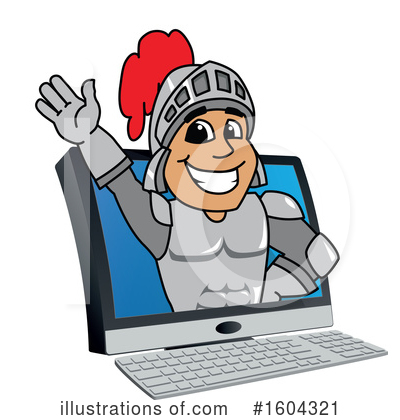 Royalty-Free (RF) Knight Clipart Illustration by Mascot Junction - Stock Sample #1604321