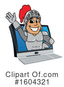 Knight Clipart #1604321 by Mascot Junction