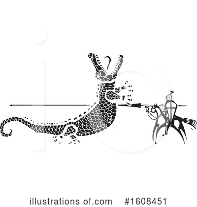Crocodile Clipart #1608451 by xunantunich