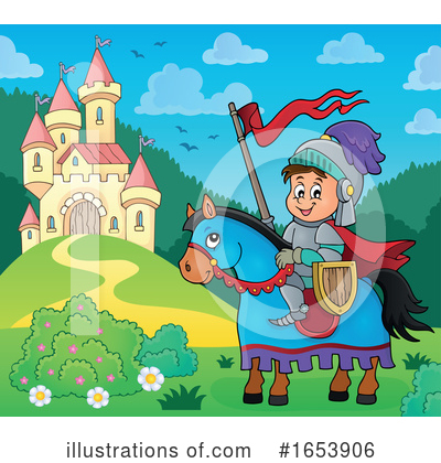 Royalty-Free (RF) Knight Clipart Illustration by visekart - Stock Sample #1653906