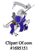 Knight Clipart #1695151 by AtStockIllustration