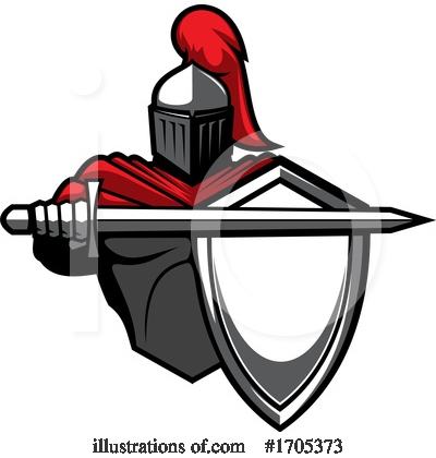 Royalty-Free (RF) Knight Clipart Illustration by Vector Tradition SM - Stock Sample #1705373