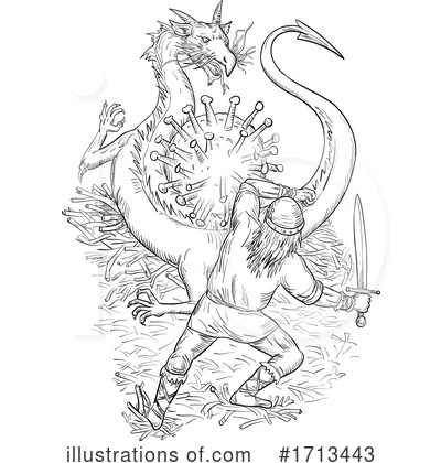 Royalty-Free (RF) Knight Clipart Illustration by patrimonio - Stock Sample #1713443