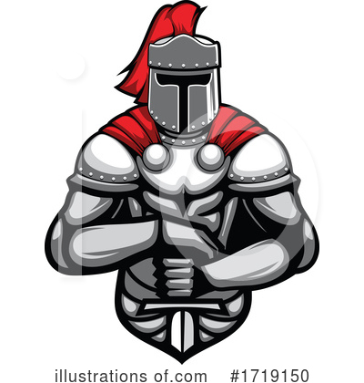 Royalty-Free (RF) Knight Clipart Illustration by Vector Tradition SM - Stock Sample #1719150